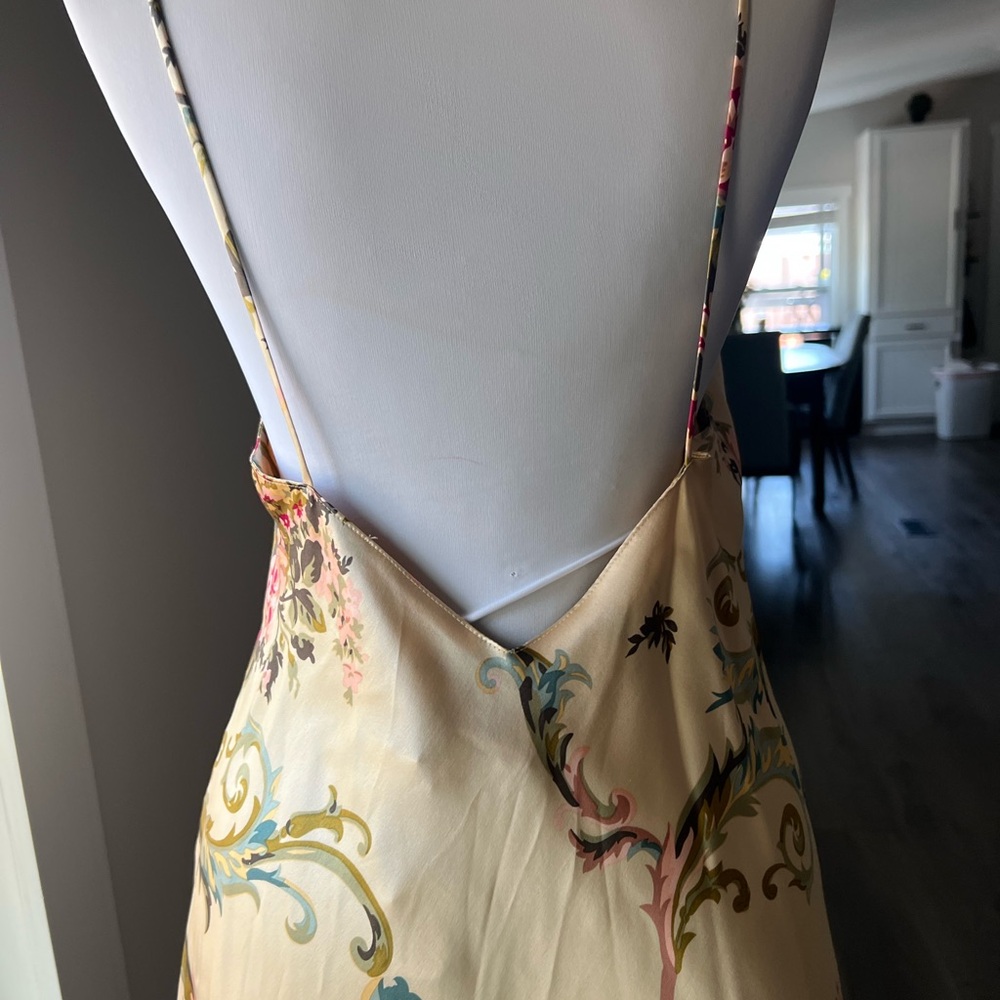 Victoria's Secret Silk Floral Slip Dress - Picture 8 of 13